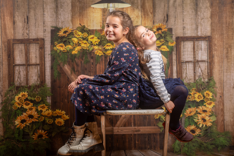 Kinderfotos im Fotostudio 